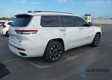 2023 Jeep Grand Cherokee L Overland 4X4 z USA, uszkodzony, nr VIN 1C4RJKDG7P8781313